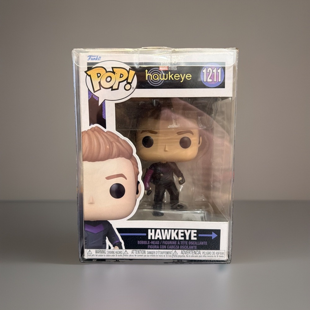 Funko Pop Vinyl Marvel Hawkeye 1211 Vaulted Figure with Protective Case